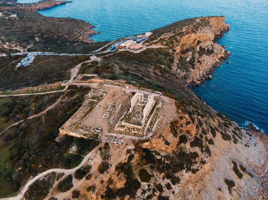 Lavrio Stone House 5 Min From The Centre/Port Διαμέρισμα Εξωτερικό φωτογραφία